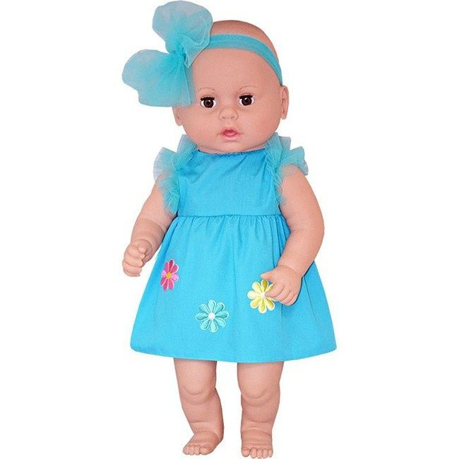 Пупс озвученный Страна кукол Вита, в ярком голубом платье, 35 см, Свитанак (19-01.3)  #1
