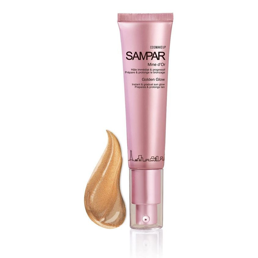 SAMPAR PARIS Крем для лица с эффектом загара Golden Glow Cream, 30 мл #1