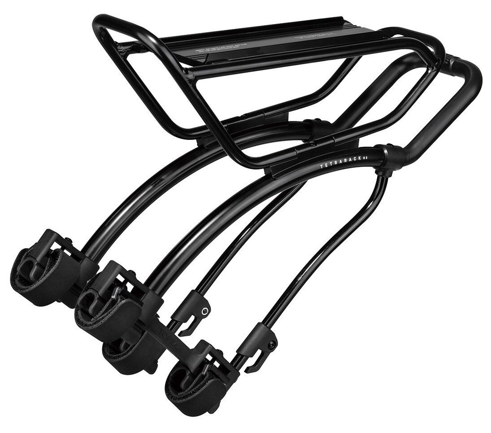 Багажник задний Topeak Tetrapack R2, Strap Mount on Seatstays, for Gravel/Road bikes #1