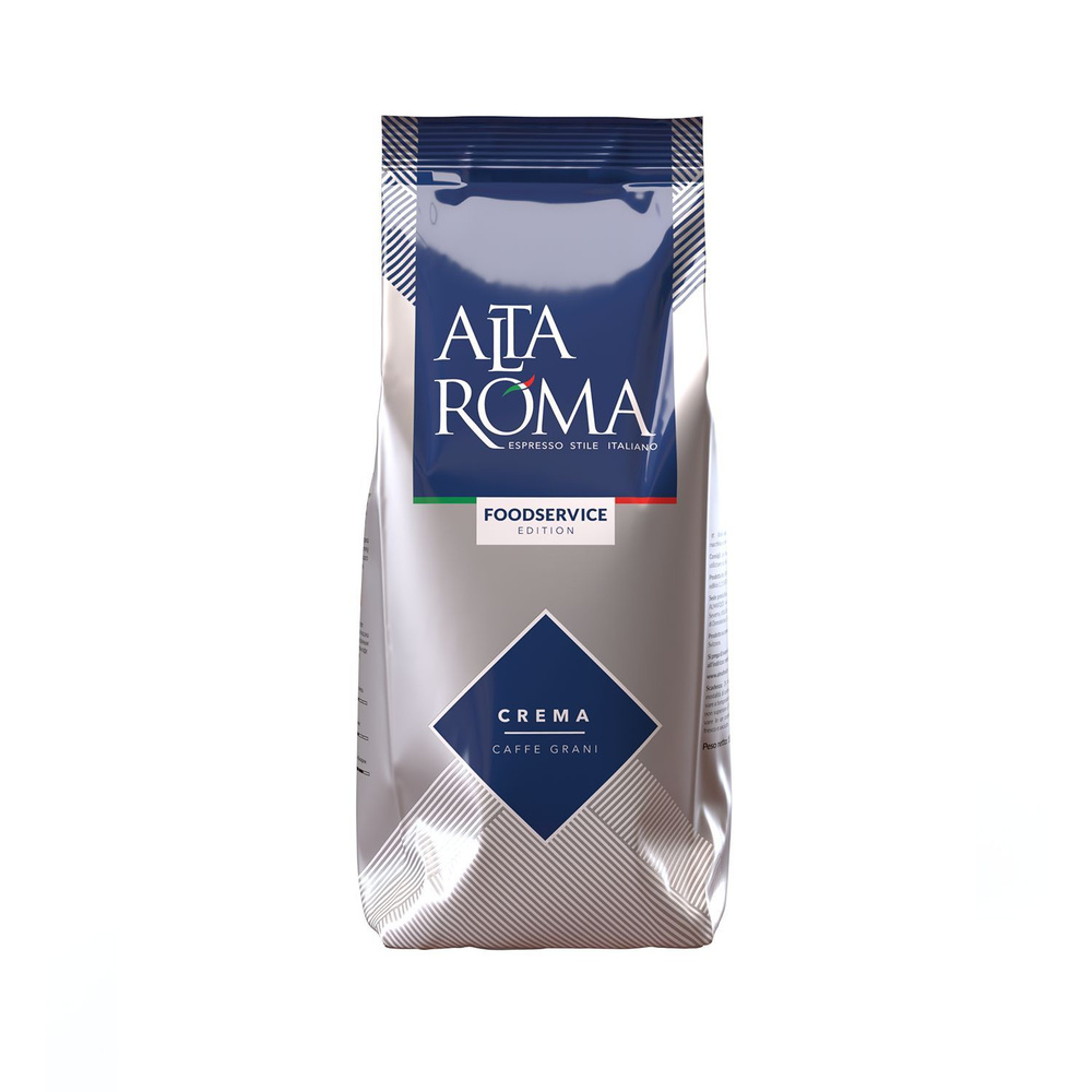 Зерновой кофе ALTA ROMA CREMA, пакет, 1кг. #1