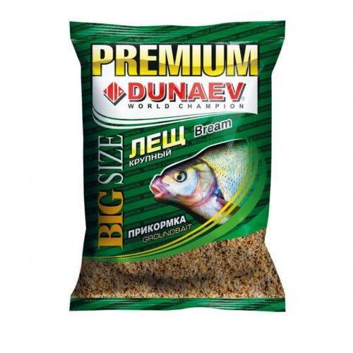 Прикормка Dunaev PREMIUM 1кг ЛЕЩ (Крупная фракция) #1