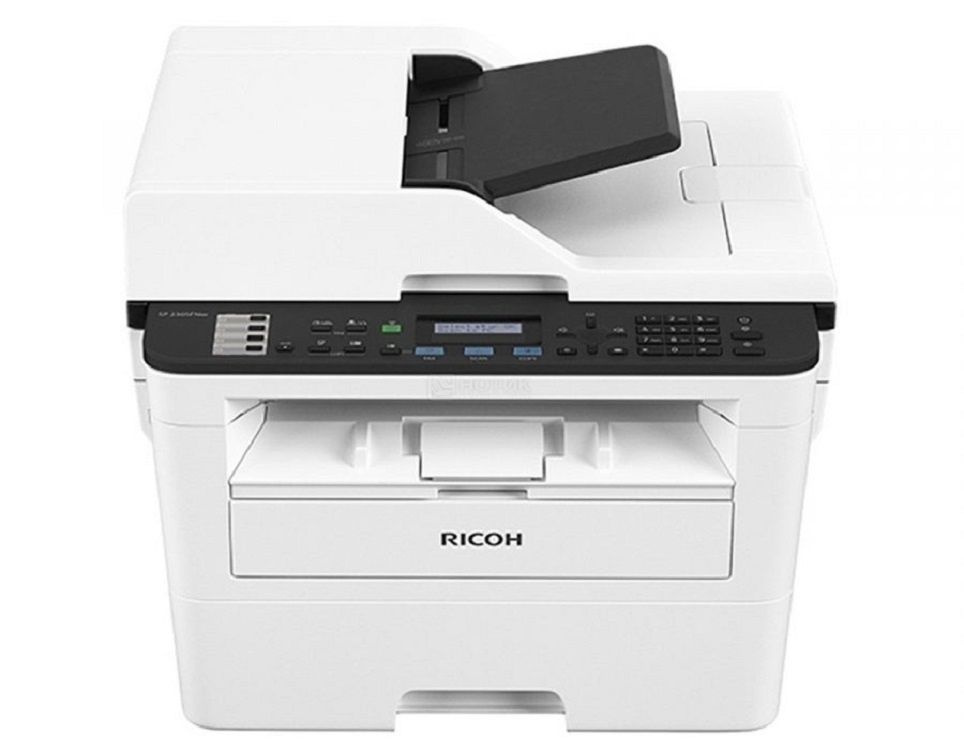 Ricoh МФУ Лазерное SP 230SFNw, серый #1