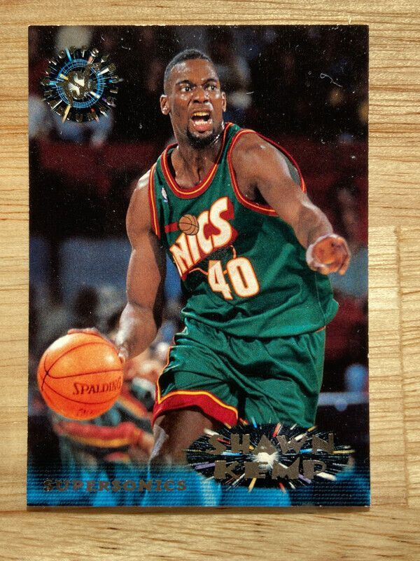 1996 Коллекционная баскетбольная карточка №219 Shawn Kemp #1