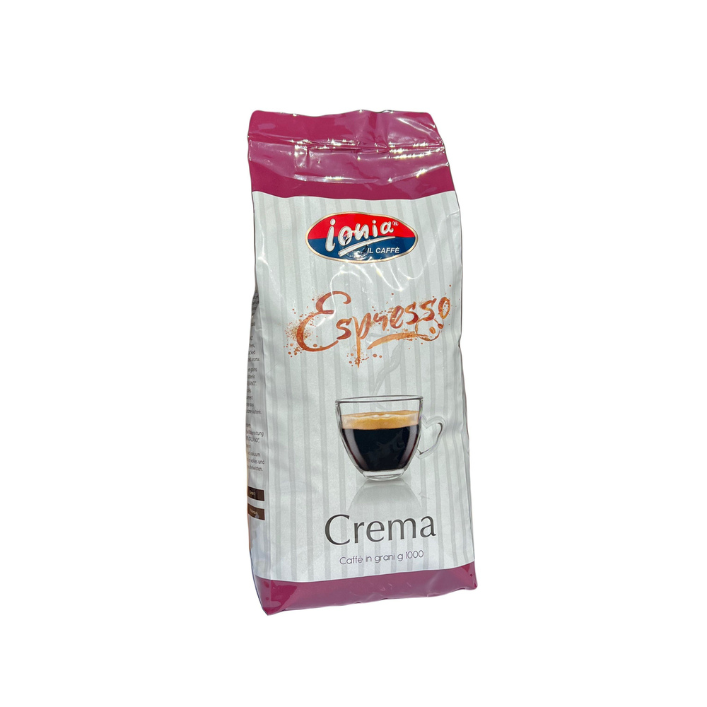 Кофе жареный, в зернах, IONIA ESPRESSO CREMA, в упаковках по 1 кг #1