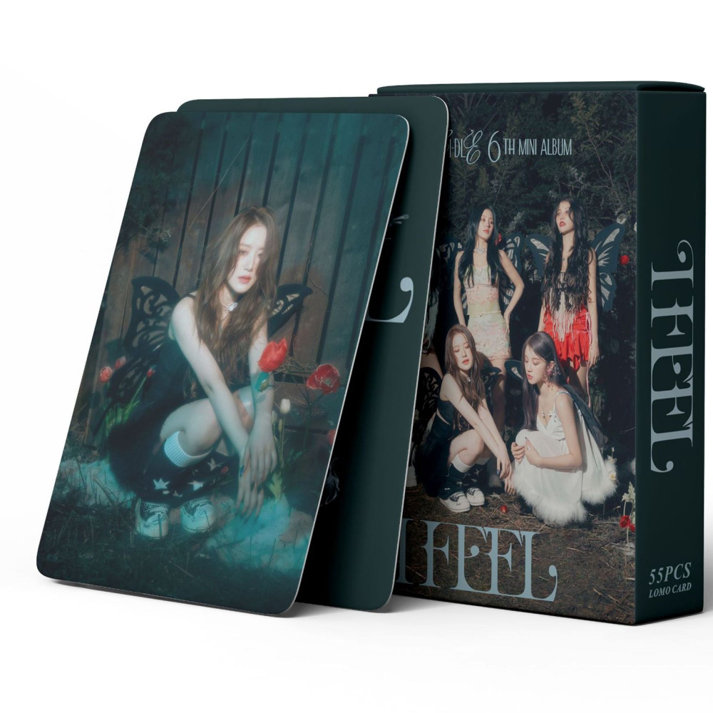 Набор карточек (G)I-DLE I FEEL, 54 штуки. #1