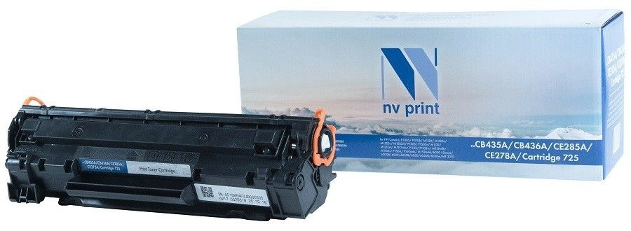 Тонер-картридж NV Print NV-CB435A/CB436A/CE285A/CE278A/NV-725, лазерный, черный  #1