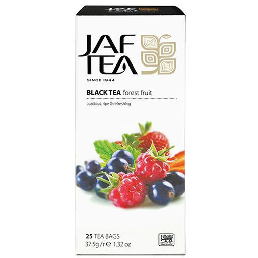 Чай цейлонский JAF TEA "Forest Fruit" чёрный с лесными ягодами, 25 пак.  #1