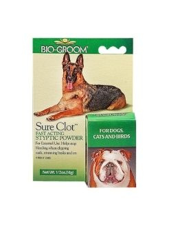 Кровоостанавливающая пудра Bio-Groom Sure Clot 14,8 мл #1