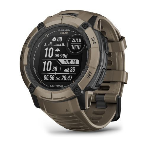 Часы Garmin INSTINCT 2X Solar Tactical Edition, коричневый (010-02805-02) #1