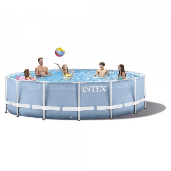 26710 Каркасный бассейн круглый INTEX Prism Frame Pool 366х76см #1