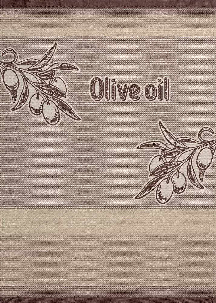 Полотенце вафельное Olive oil 50х70 #1