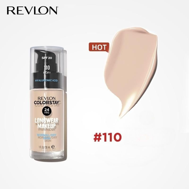 REVLON Увлажняющий и стойкий жидкий тональный крем 30ml #1