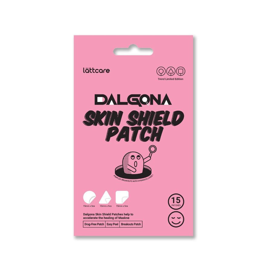 Lattcare DALGONA Skin Shield Patch точечные патчи от воспалений (15шт.) #1