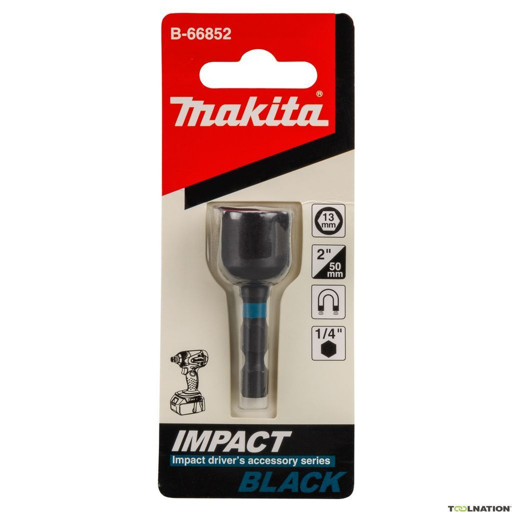 Торцовая магнитная головка Impact Black 13х50 Makita (B-66852) #1