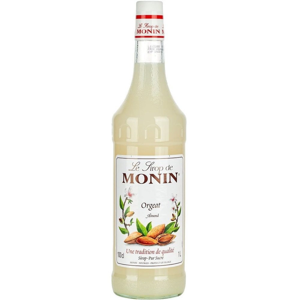 Сироп MONIN Миндаль 1 литр, стекло #1