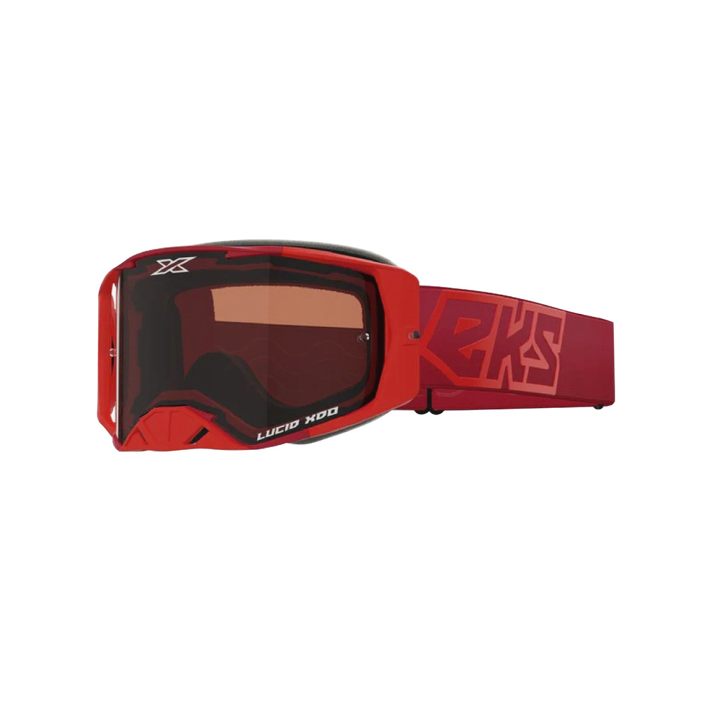 Мотоочки EKS (X) BRAND Lucid Goggle Red - Auburn Afterburner Lens #1