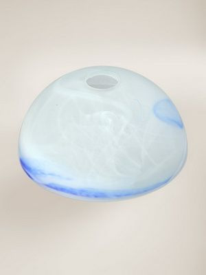 Плафон Vitaluce VL0562P, 1/2 SFERA D16 alabastro blu, параметры 8x16x16см; D отв. - 4см  #1