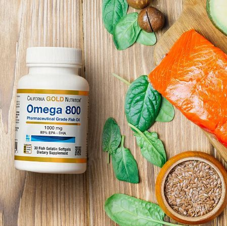 Omega 800 (1000 мг 80% Омега-3 - рыбий жир фармацевтической степени чистоты), 30 капсул Омега-800 из #1