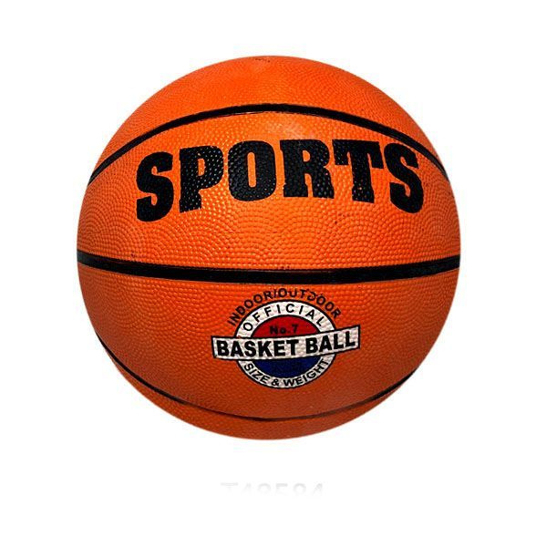 Panawealth Мяч баскетбольный, 7 размер, оранжевый #1