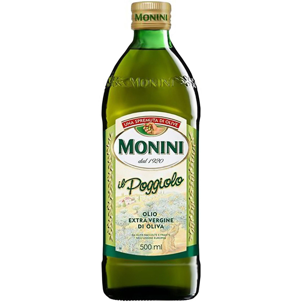 Оливковое масло Monini Extra Virgin Poggiolo 500 мл - купить с ...