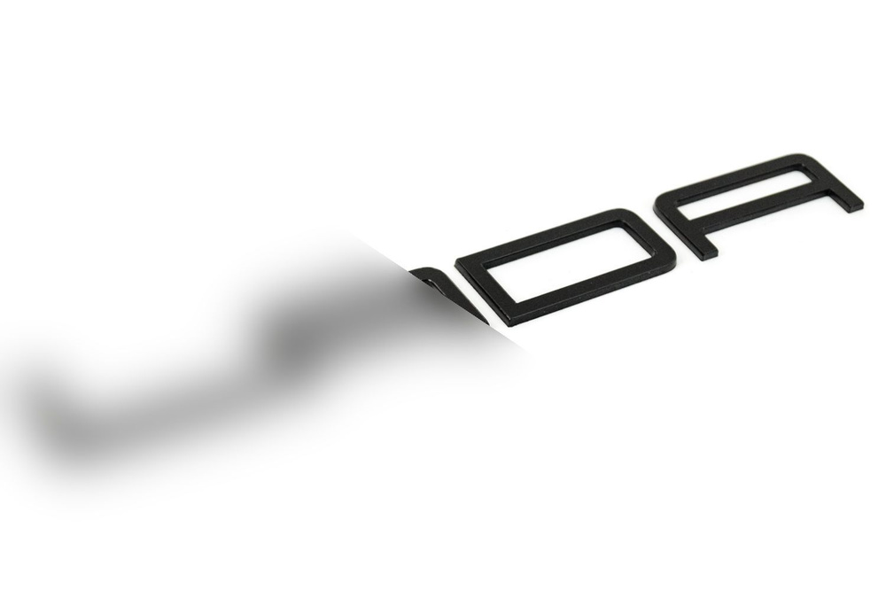Орнамент LADA в стиле Porsche черный лак для автомобилей Лада  #1