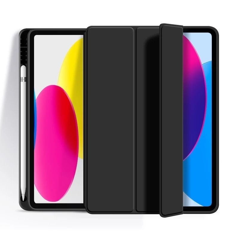 Чехол с отделением для Стилуса, цвет Черный для Samsung Galaxy Tab S8 Ultra 5G, SM-X900 X906. Диагональ #1