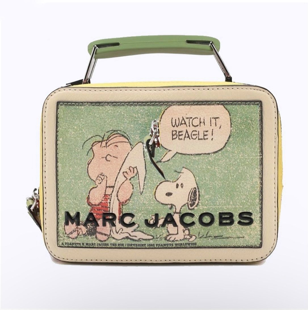 Сумка женская кросс боди Marc Jacobs Peanuts x The Mini Box Snoopy #1