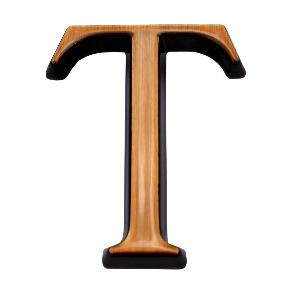 Буква Т, кириллический алфавит (высота 3 см) CAGGIATI (Каджиати)  #1