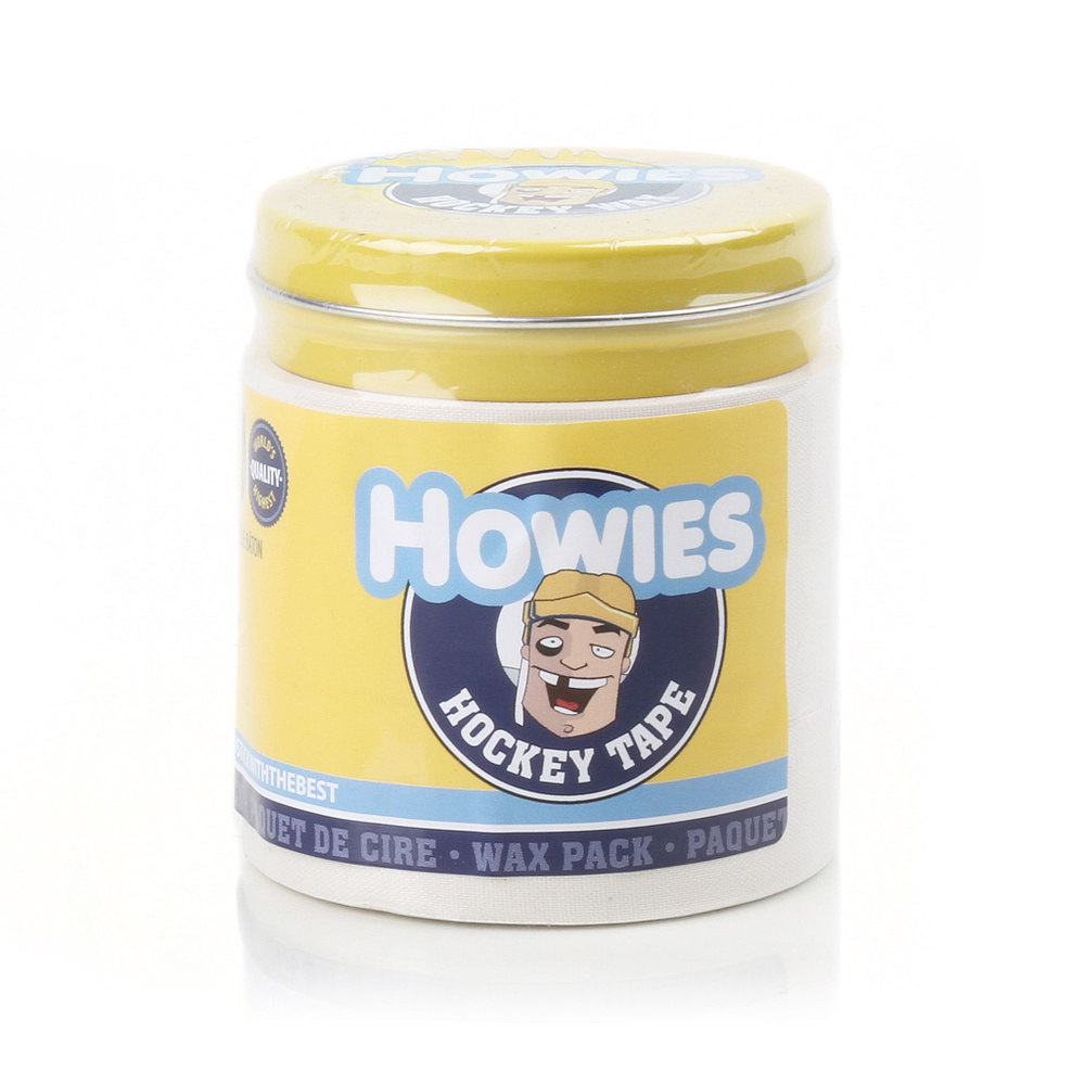 Набор Howies Wax Pack - лента белая 24мм х 18,2м, 3шт / воск хоккейный, 1шт  #1