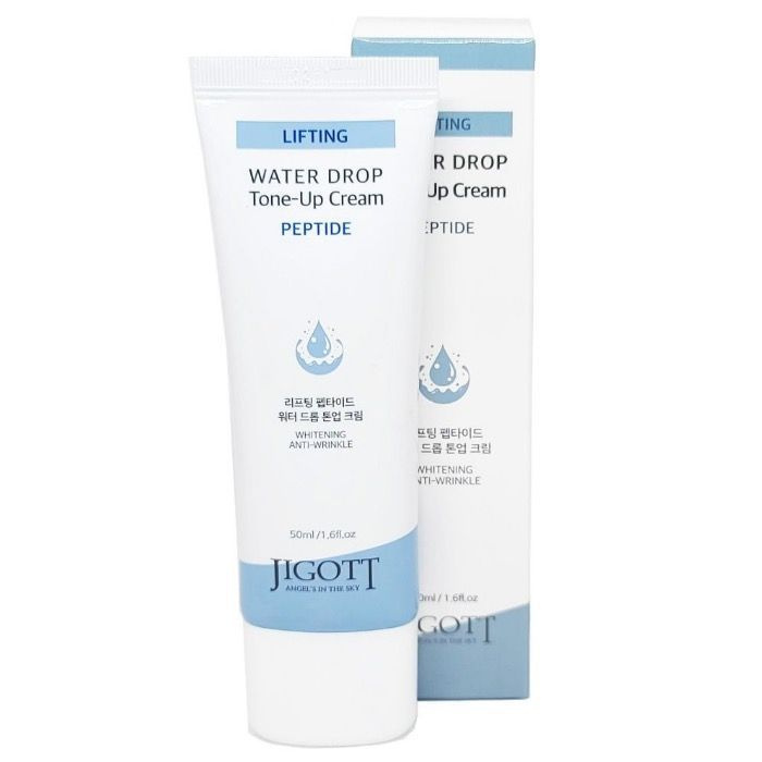 Jigott Крем-лифтинг для кожи лица с пептидами - Lifting Peptide Water Drop Tone Up Cream / 50 мл  #1