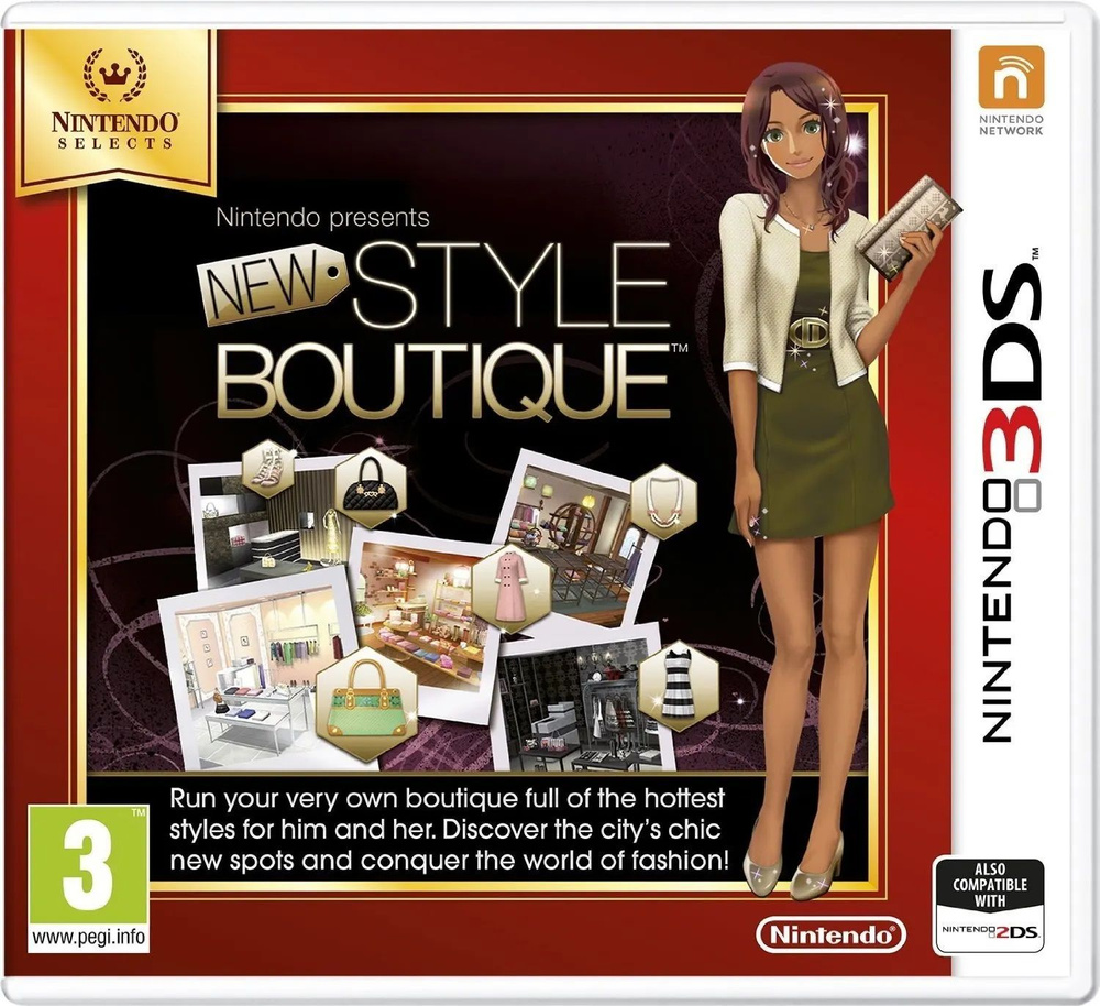 Игра New Style Boutique (Nintendo Selects) (Nintendo 3DS, Английская версия) #1