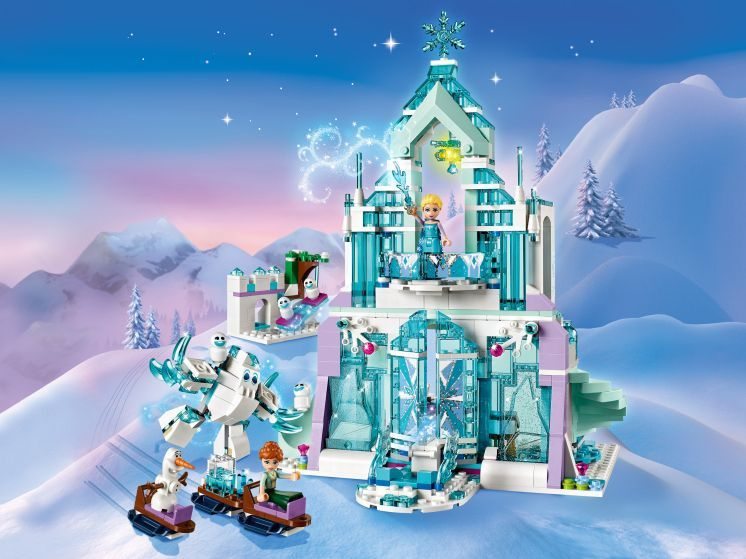 Конструктор 3016 "Волшебный Ледяной замок Эльзы" 848 деталей (Принцессы Диснея/Совместимый с Лего)  #1