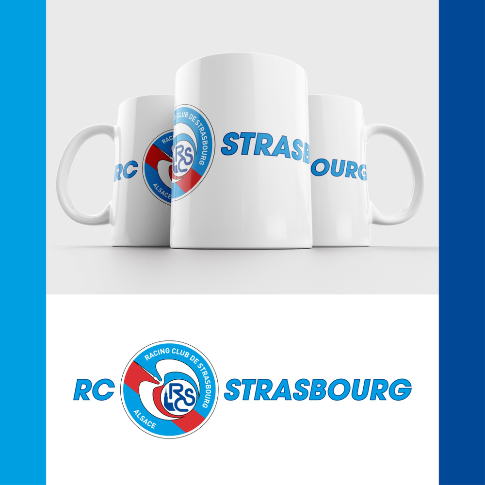 Кружка ФК Страсбур / RC Strasbourg Alsace #1