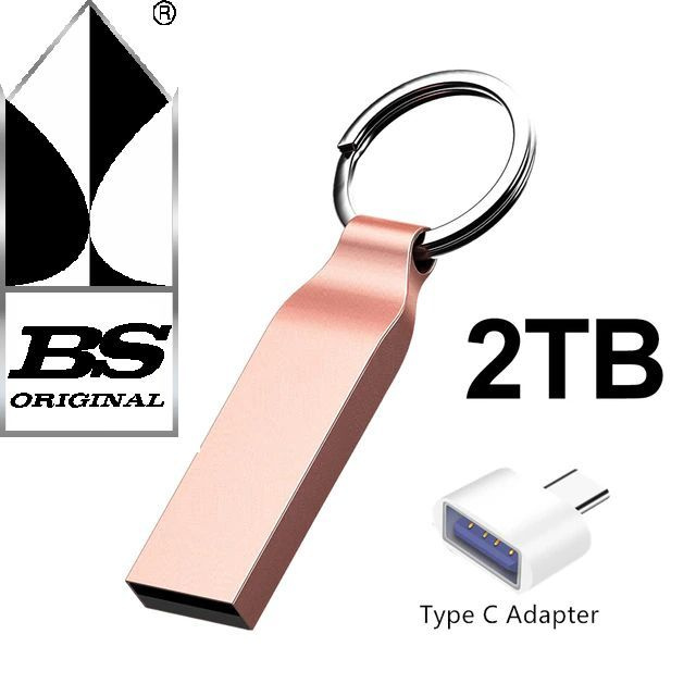 BS Union USB-флеш-накопитель BS 8FL 2 ТБ, светло-розовый #1
