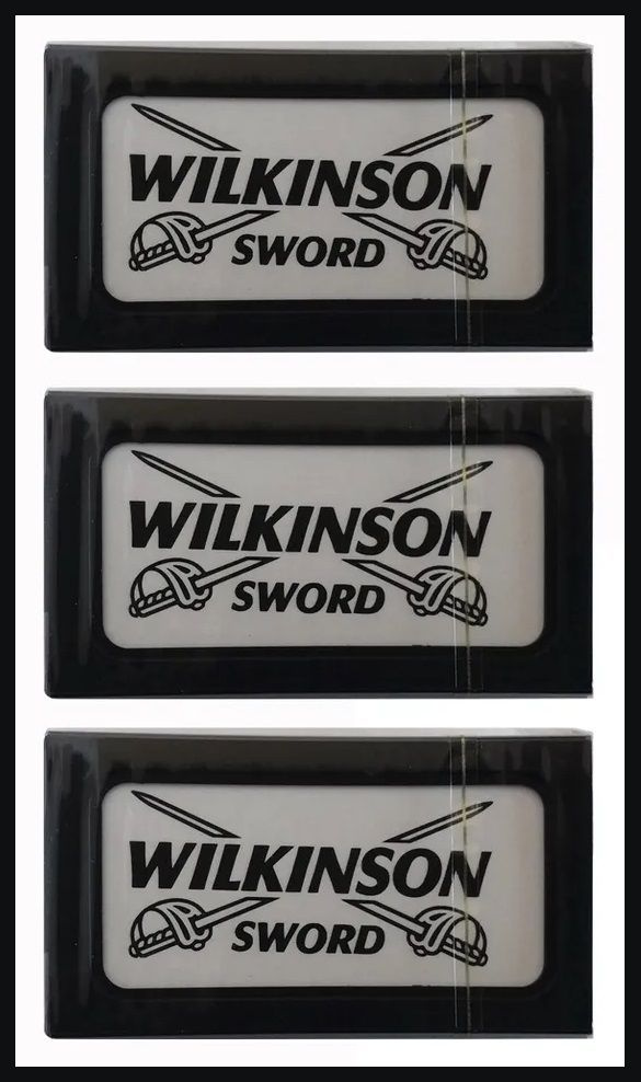 Двусторонние лезвия немецкие для Бритвы Wilkinson Sword "Classic", в диспенсере, классические, для T-образных #1