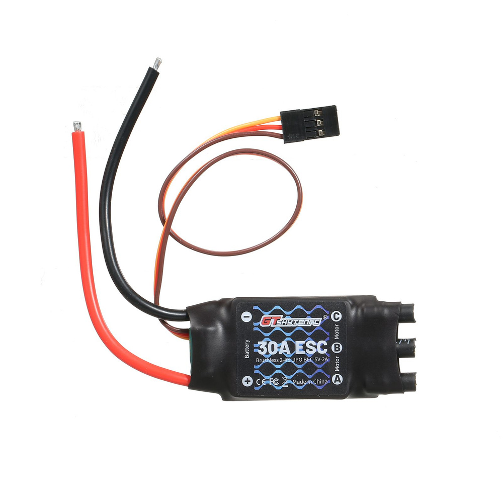 GTSKYTENRC 2-4S 30A Бесщеточный регулятор скорости двигателя ESC Дистанционное управление  #1