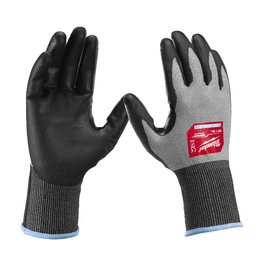 Перчатки защитные Milwaukee Hi-Dex Cut Level 2/B, размер XL/10, 4932480494 #1