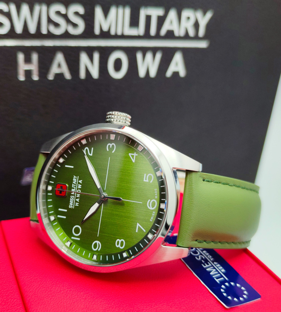 Часы наручные мужские Swiss Military Hanowa Driver SMWGA7000903. Наручные кварцевые часы. Часы для мужчин #1