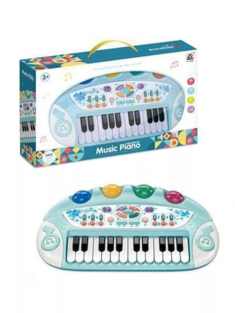 Игрушка музыкальная "Орган" детский пианино электронное без микрофона  #1