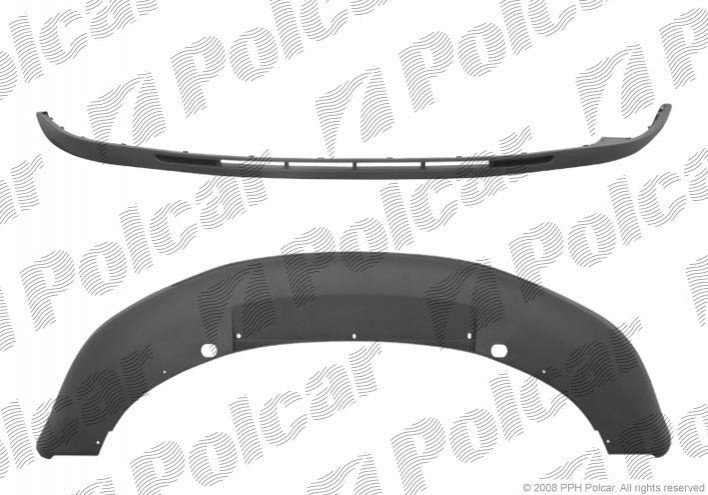 Спойлер переднего бампера для Шкода Октавия А5 ФЛ 2008-2013, Skoda ...