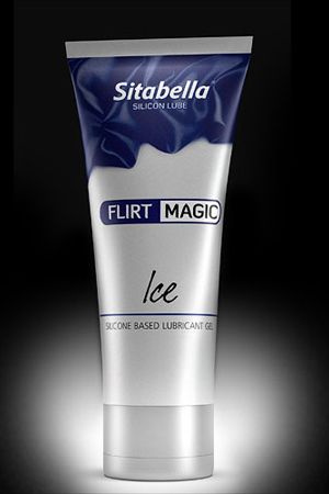 Силиконовая гель-смазка FLIRT MAGIC Ice с лёгким пролонгирующим эффектом - 75 мл.  #1