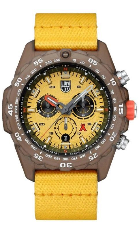 Оригинальные часы наручные мужские Luminox Bear Grylls XB.3745.ECO. Кварцевые мужские часы. Кварцевый #1