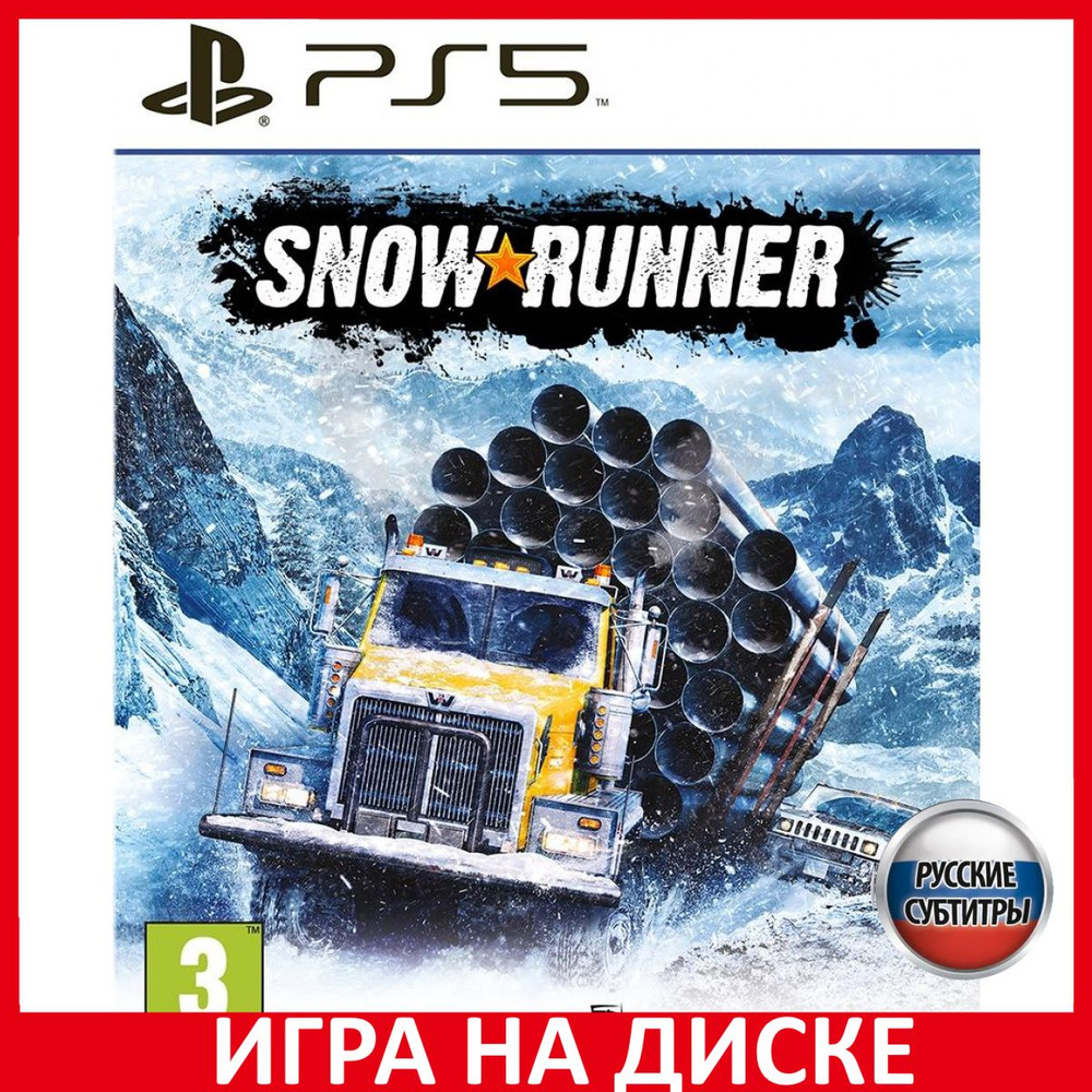 Игра SnowRunner (PlayStation 5, Русские субтитры) купить по низкой цене с  доставкой в интернет-магазине OZON (612172938)