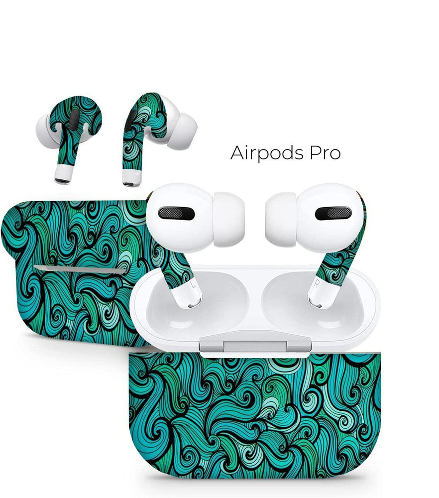 Гидрогелевая защитная пленка для наушников AirPods Pro Bron Stickers  #1