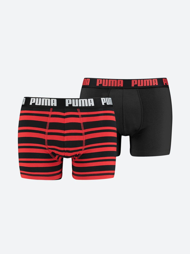 Комплект трусов PUMA Heritage Stripe Boxer 2, 2 шт #1