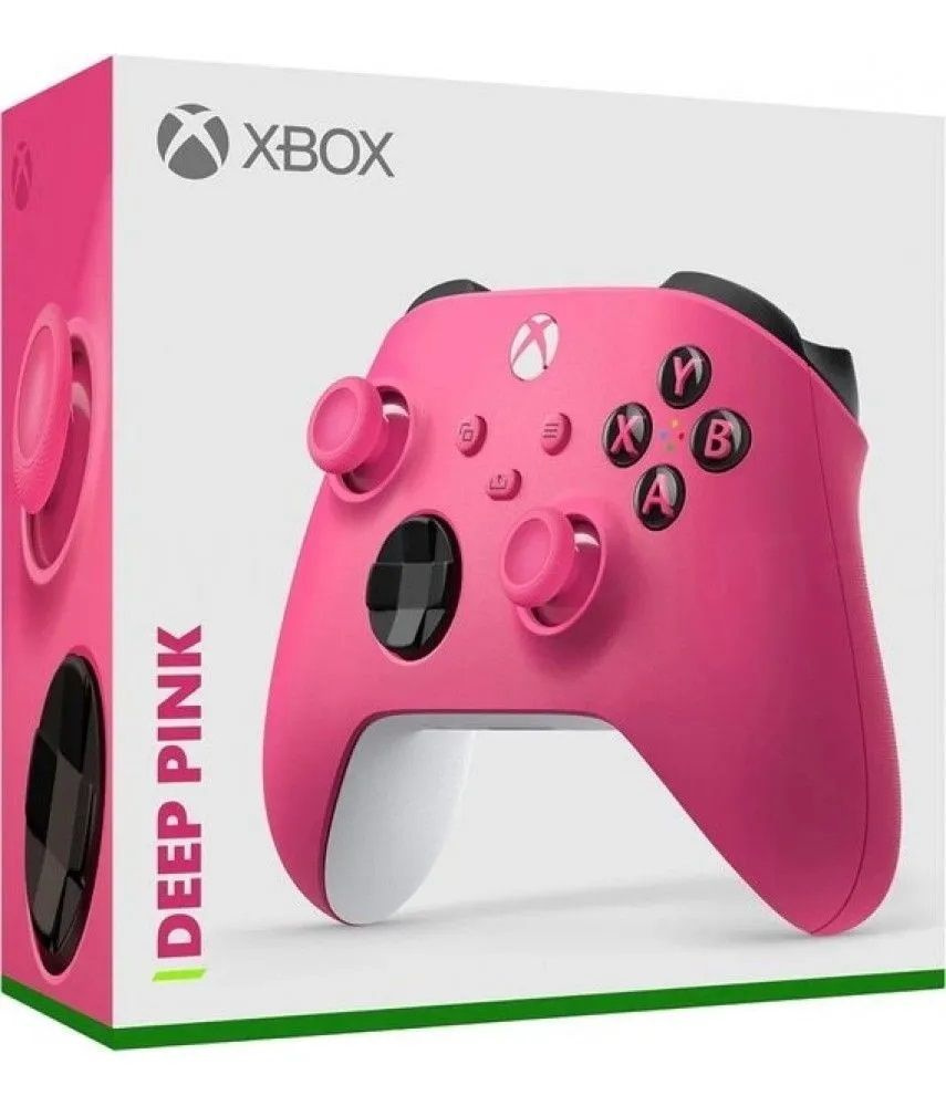 Геймпад беспроводной Series S / X / Xbox One S / X Wireless Controller Deep  Pink Розовый с bluetooth model 1914 джойстик REF 4 ревизия