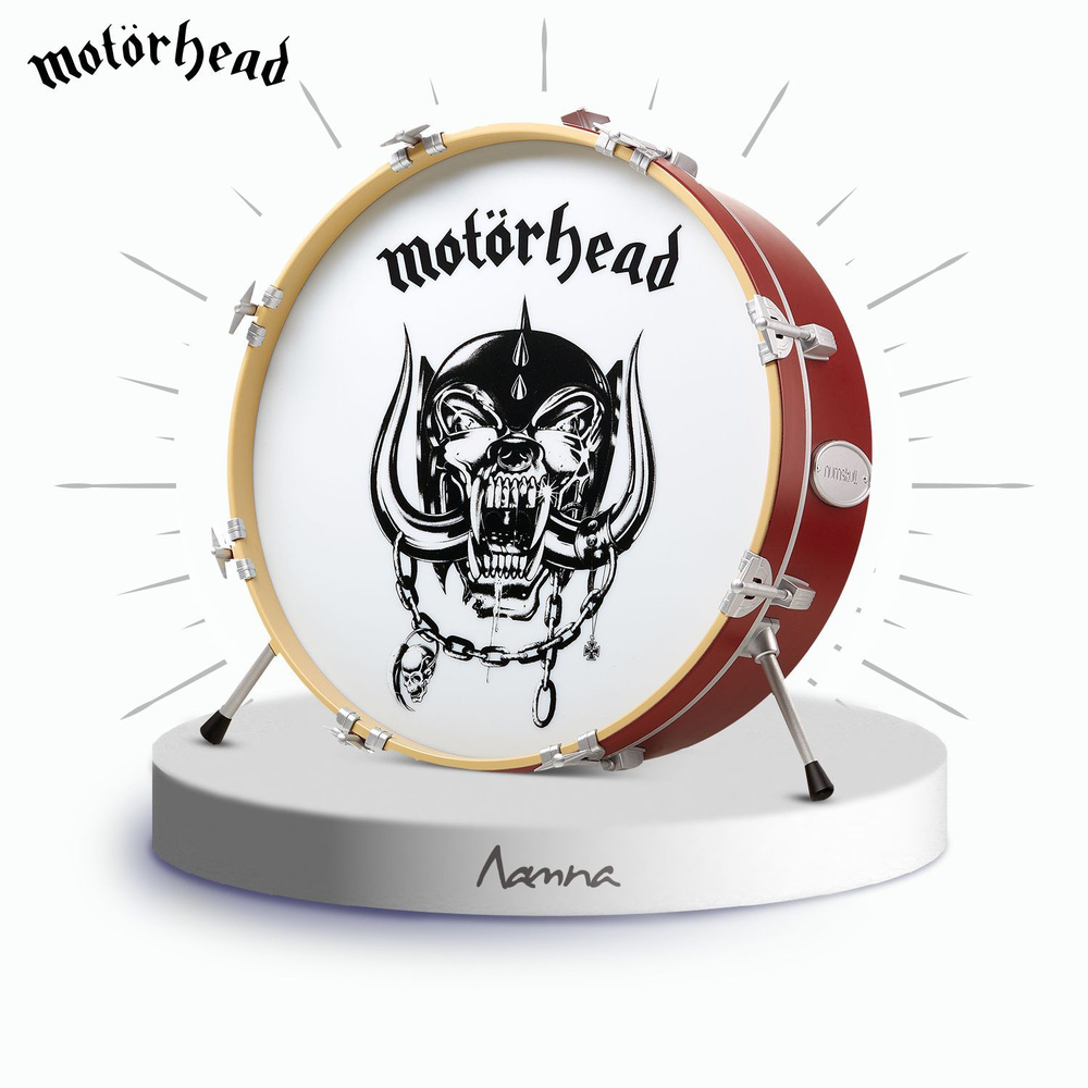 Светодиодная 3D лампа: Motorhead #1