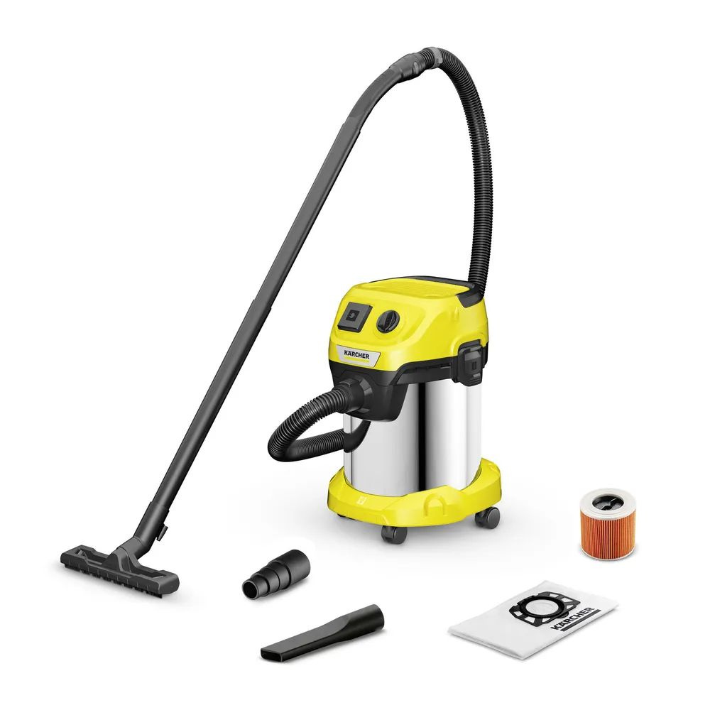 Karcher Бытовой пылесос WD 3 P S (1.628-190.0), желтый #1