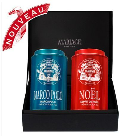 Подарочный набор из 2 банок чая MARCO POLO & NOL #1