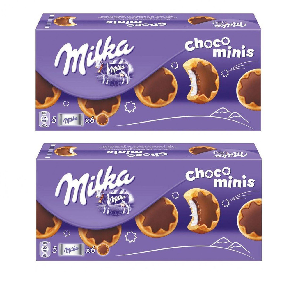 Печенье Milka Choco Minis, 2 шт по 150гр #1